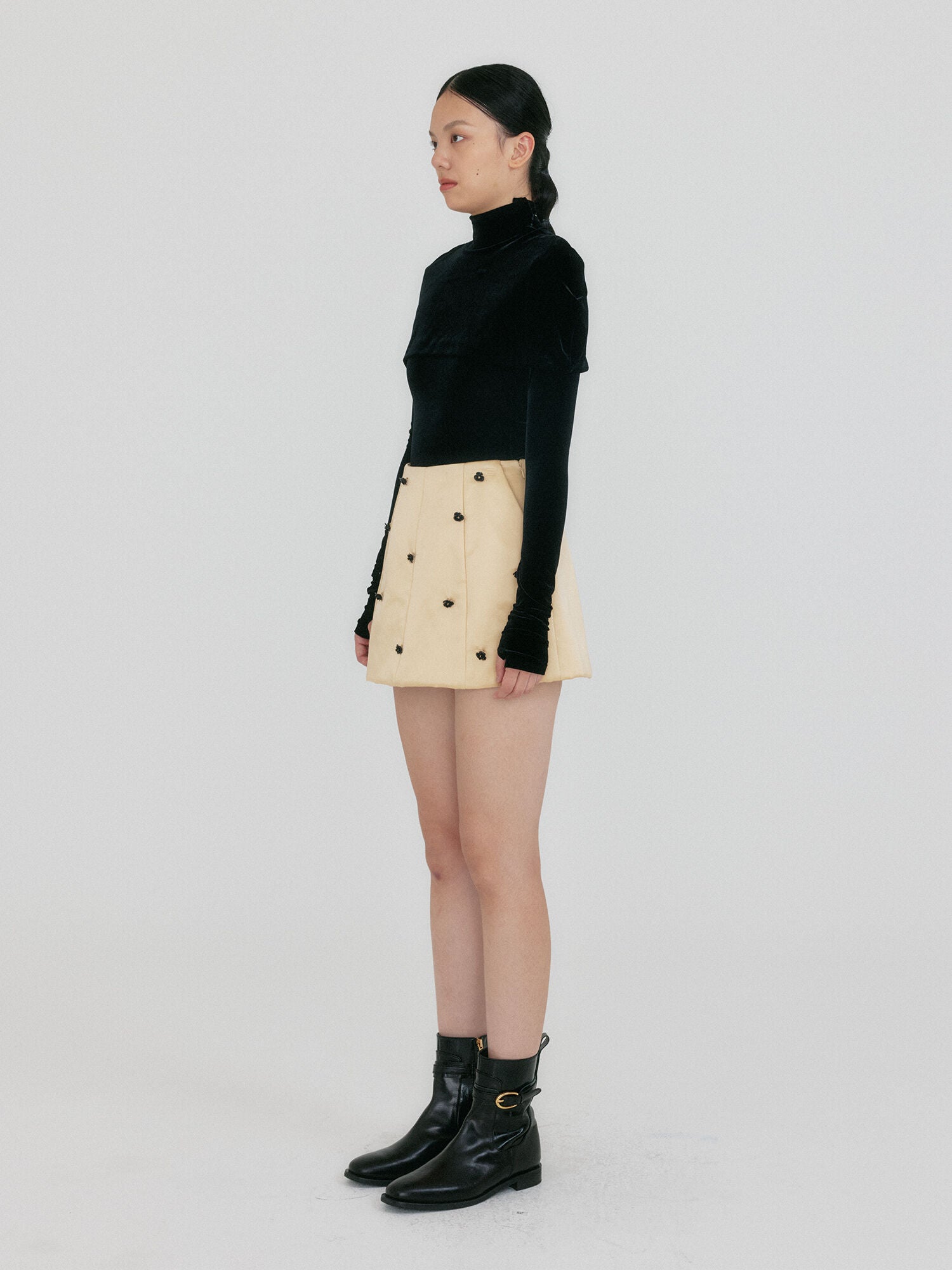 EENK ZYER Layered T-shirt - Black