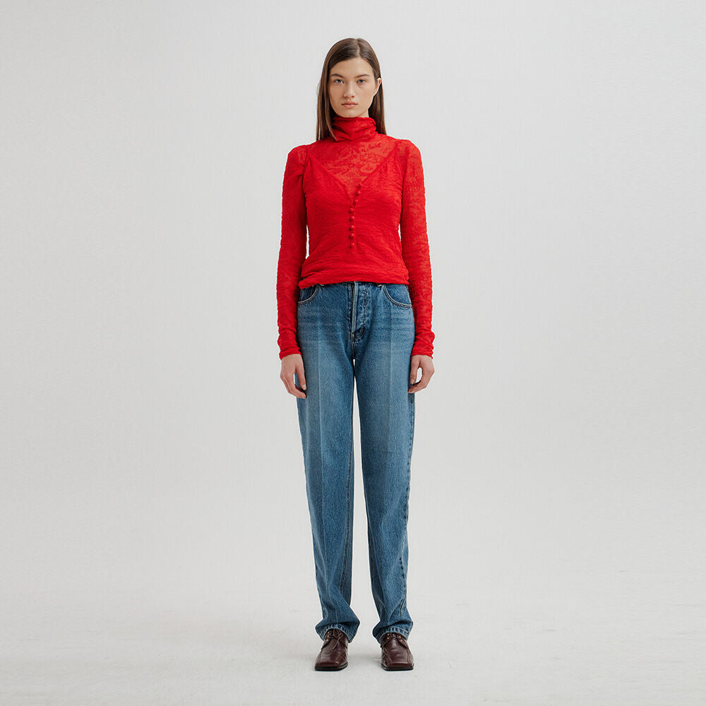 EENK EENK TENIM Classic Denim Pants - Blue