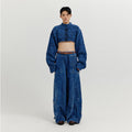 EENK EENK Cargo Denim Pants - Blue