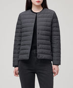 MUSINSA STANDARD WOMAN MUSINSA STANDARD WOMAN Jacket Light Down Charcoal Gray