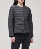 MUSINSA STANDARD WOMAN MUSINSA STANDARD WOMAN Jacket Light Down Charcoal Gray