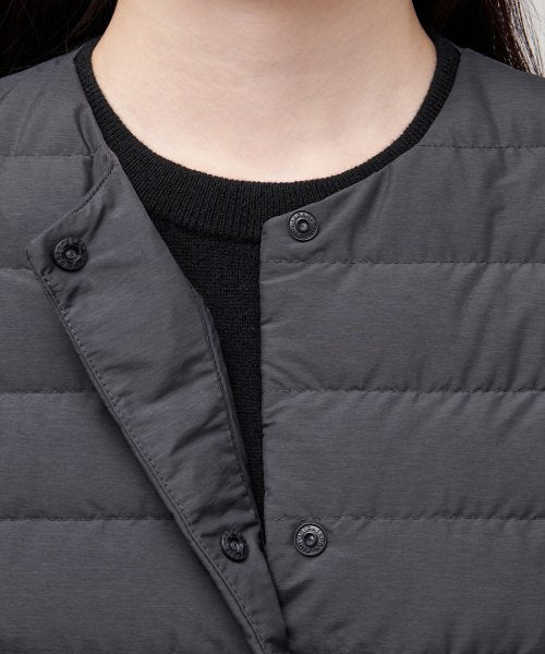 MUSINSA STANDARD WOMAN MUSINSA STANDARD WOMAN Jacket Light Down Charcoal Gray