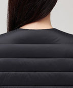 MUSINSA STANDARD WOMAN MUSINSA STANDARD WOMAN Padded Jacket Women's Transform Round Neck Light Down Vest [Black]