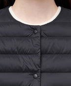 MUSINSA STANDARD WOMAN MUSINSA STANDARD WOMAN Padded Jacket Women's Transform Round Neck Light Down Vest [Black]