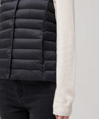 MUSINSA STANDARD WOMAN MUSINSA STANDARD WOMAN Padded Jacket Women's Transform Round Neck Light Down Vest [Black]