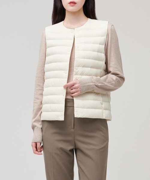 MUSINSA STANDARD WOMAN MUSINSA STANDARD WOMAN Padded Jacket Light Down Vest (Size S)