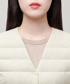 MUSINSA STANDARD WOMAN MUSINSA STANDARD WOMAN Padded Jacket Light Down Vest (Size S)