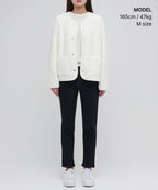 MUSINSA STANDARD WOMAN MUSINSA STANDARD WOMAN Fleece Collarless Jacket (Size M)