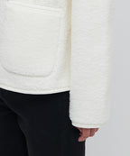 MUSINSA STANDARD WOMAN MUSINSA STANDARD WOMAN Fleece Collarless Jacket (Size M)