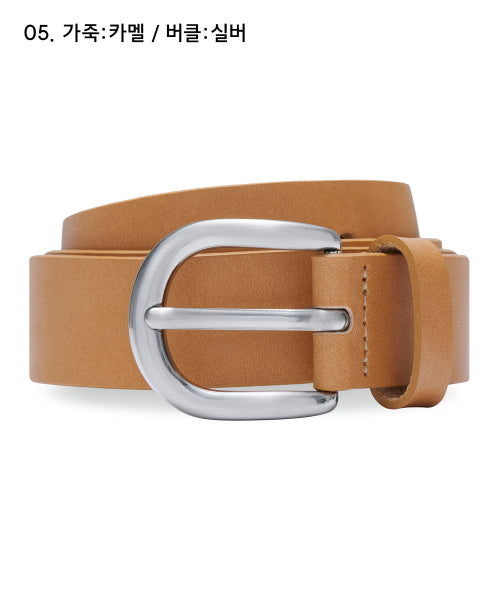 MUSINSA STANDARD WOMAN MUSINSA STANDARD WOMAN Women's Basic Italian Leather Belt 23mm