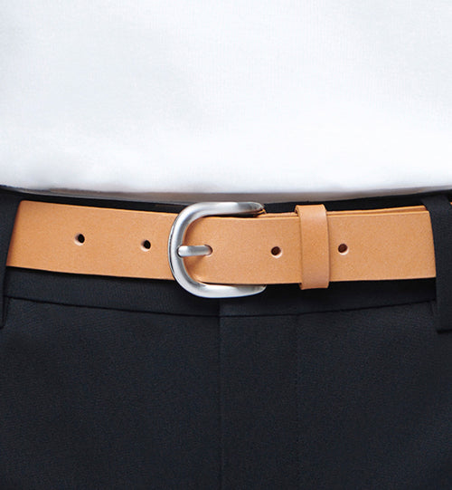 MUSINSA STANDARD WOMAN MUSINSA STANDARD WOMAN Women's Basic Italian Leather Belt 23mm