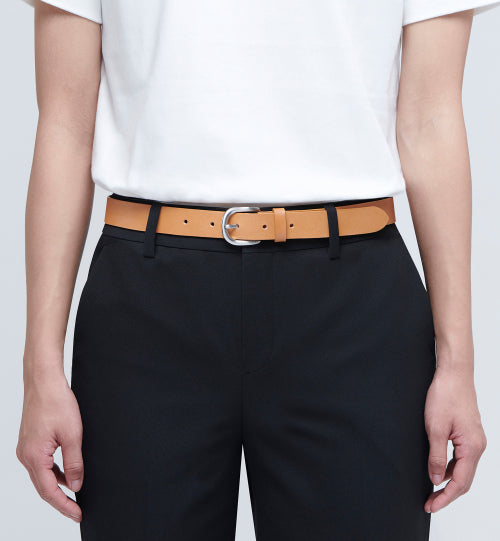 MUSINSA STANDARD WOMAN MUSINSA STANDARD WOMAN Women's Basic Italian Leather Belt 23mm