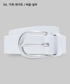 MUSINSA STANDARD WOMAN MUSINSA STANDARD WOMAN Women's Basic Italian Leather Belt 23mm