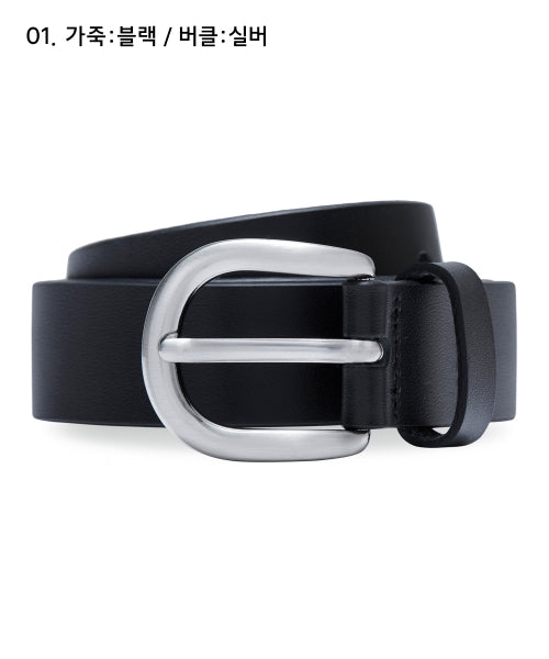 MUSINSA STANDARD WOMAN MUSINSA STANDARD WOMAN Women's Basic Italian Leather Belt 23mm