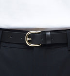 MUSINSA STANDARD WOMAN MUSINSA STANDARD WOMAN Women's Basic Italian Leather Belt 23mm