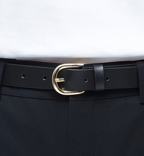 MUSINSA STANDARD WOMAN MUSINSA STANDARD WOMAN Women's Basic Italian Leather Belt 23mm