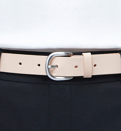 MUSINSA STANDARD WOMAN MUSINSA STANDARD WOMAN Women's Basic Italian Leather Belt 23mm