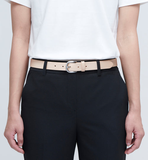 MUSINSA STANDARD WOMAN MUSINSA STANDARD WOMAN Women's Basic Italian Leather Belt 23mm