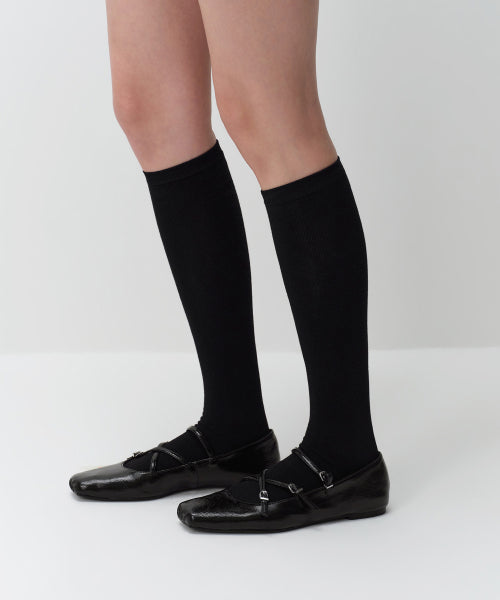 MUSINSA STANDARD WOMAN MUSINSA STANDARD WOMAN Knee High Socks 5 Pack