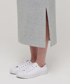 MUSINSA STANDARD WOMAN MUSINSA STANDARD WOMAN Women's Sweat Long Skirt [Medium Gray]