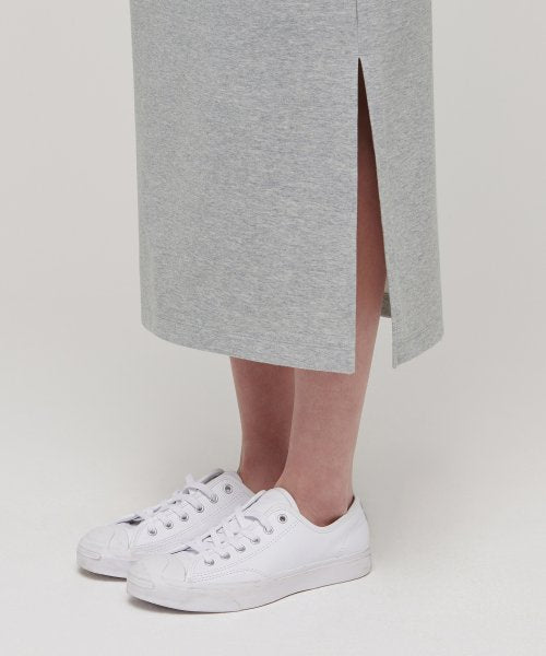 MUSINSA STANDARD WOMAN MUSINSA STANDARD WOMAN Women's Sweat Long Skirt [Medium Gray]