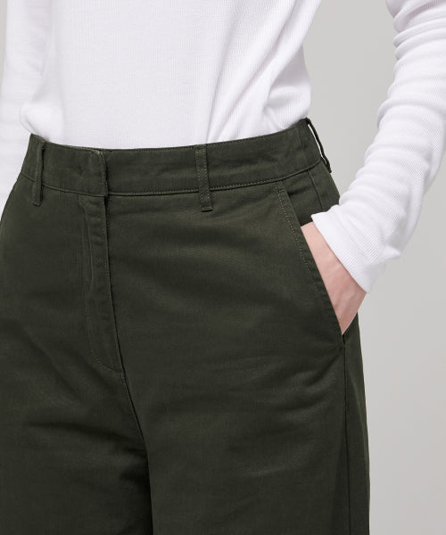 MUSINSA STANDARD WOMAN MUSINSA STANDARD WOMAN Women's Wide Chino Pants Khaki