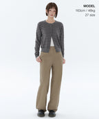 MUSINSA STANDARD WOMAN MUSINSA STANDARD WOMAN Women's Wide Chino Pants Beige