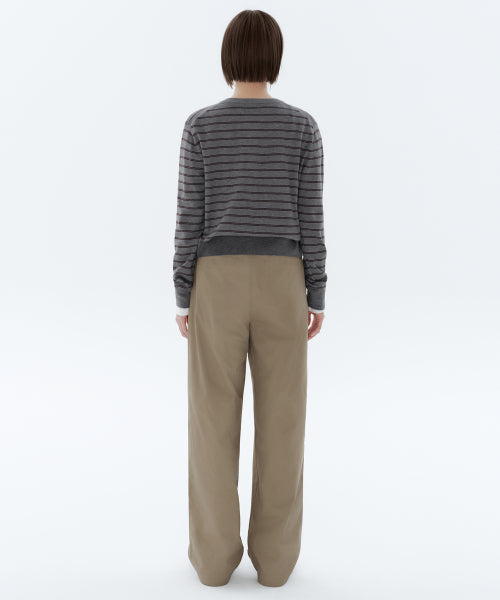 MUSINSA STANDARD WOMAN MUSINSA STANDARD WOMAN Women's Wide Chino Pants Beige