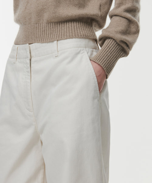 MUSINSA STANDARD WOMAN MUSINSA STANDARD WOMAN Women's Wide Chino Pants Cream