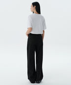 MUSINSA STANDARD WOMAN MUSINSA STANDARD WOMAN Women's Wide Denim Pants (Washed Black)