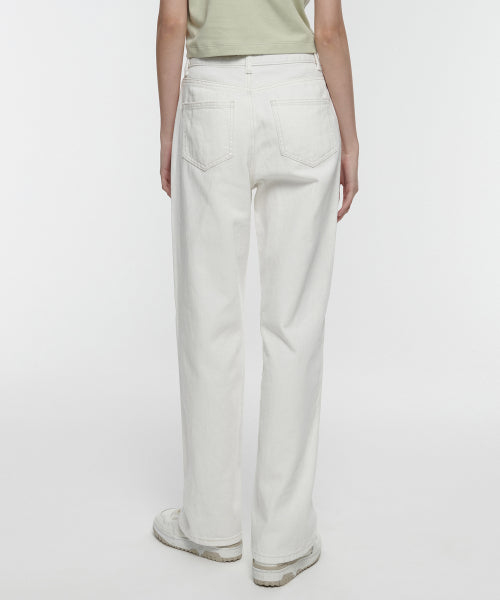 MUSINSA STANDARD WOMAN MUSINSA STANDARD WOMAN Women's Wide Denim Pants Cream