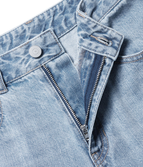 MUSINSA STANDARD WOMAN MUSINSA STANDARD WOMAN Women's Wide Denim Pants Light Indigo