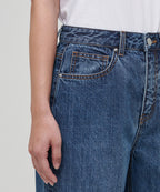 MUSINSA STANDARD WOMAN MUSINSA STANDARD WOMAN Women's Wide Denim Pants [Medium Indigo]