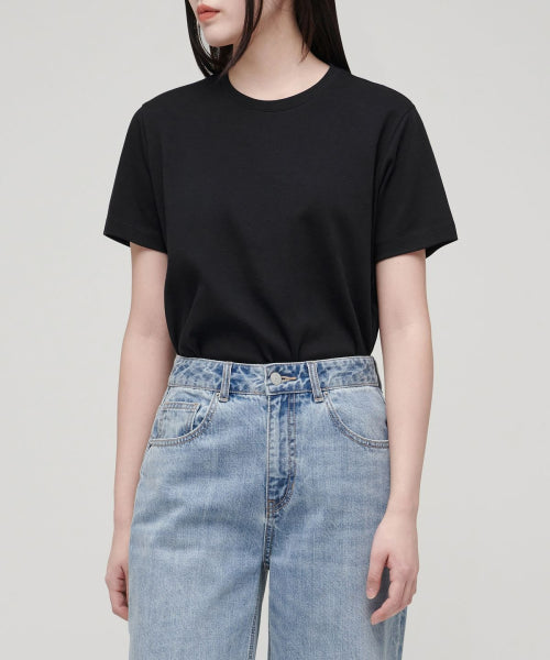 MUSINSA STANDARD WOMAN MUSINSA STANDARD WOMAN Women's Basic Crew Neck T-Shirt (Size S)