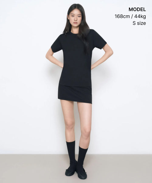 MUSINSA STANDARD WOMAN MUSINSA STANDARD WOMAN Women's Basic Crew Neck T-Shirt (Size S)