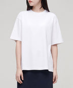 MUSINSA STANDARD WOMAN MUSINSA STANDARD WOMAN T-Shirt Relaxed Fit [White]