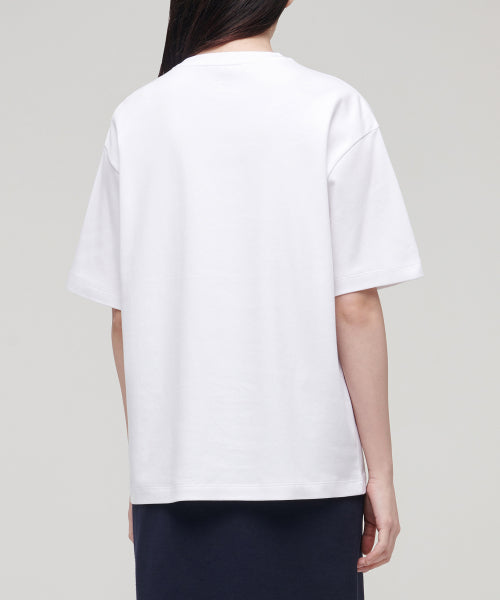 MUSINSA STANDARD WOMAN MUSINSA STANDARD WOMAN T-Shirt Relaxed Fit [White]