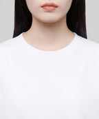 MUSINSA STANDARD WOMAN MUSINSA STANDARD WOMAN T-Shirt Relaxed Fit [White]