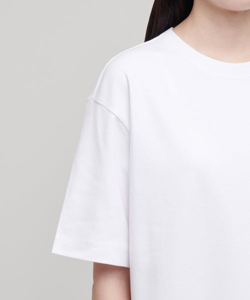 MUSINSA STANDARD WOMAN MUSINSA STANDARD WOMAN T-Shirt Relaxed Fit [White]