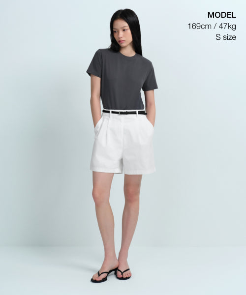 MUSINSA STANDARD WOMAN MUSINSA STANDARD WOMAN T-Shirt Dark Gray