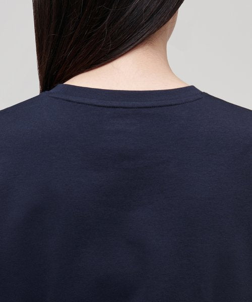 MUSINSA STANDARD WOMAN MUSINSA STANDARD WOMAN Basic Crew Neck T-Shirt Dark Navy