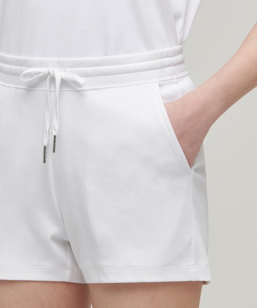 MUSINSA STANDARD WOMAN MUSINSA STANDARD WOMAN Women's Lounge Shorts [White]