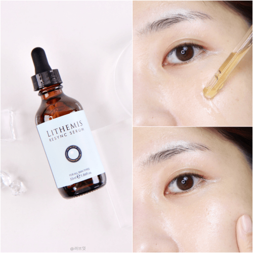 LITHEMIS Ceramide peptide hyaluronic acid quick drying regenerating ampoule cream for extremely dry skin (2 types)