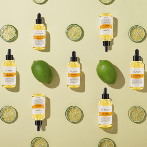 LAPIGNE Rapin Calamansi Serum Radiance Blemishes Freckles Vitamin Natural Serum Ampoule Essence 50ml
