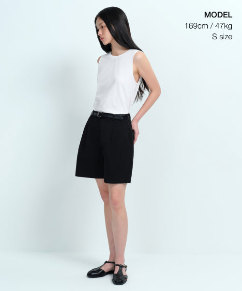 MUSINSA STANDARD WOMAN MUSINSA STANDARD WOMAN Women's Basic Sleeveless Top (White)