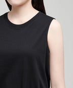 MUSINSA STANDARD WOMAN MUSINSA STANDARD WOMAN Women's Basic Sleeveless Top Black