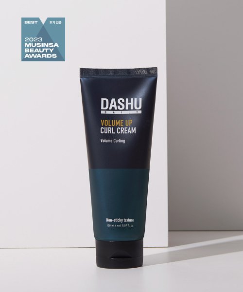 DASHU SET Daily Volume Up Curl Cream 150ml x 2 (+ 30ml Volume Up Curl Cream provided)