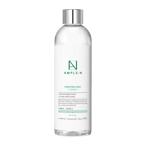 AMPLEN Purifying Shot Texture Cleaning Toner Large Capacity 600ml