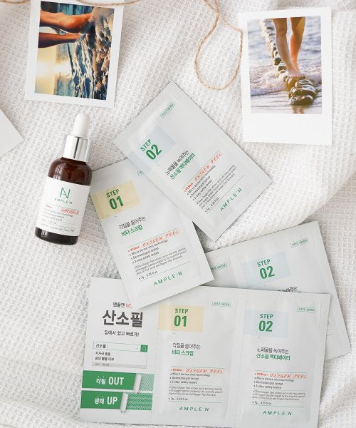 AMPLEN AMPLEN VC Shot Oxygen Peel Mask 10 sheets