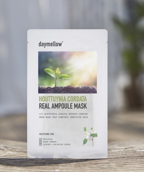DAYMELLOW DAYMELLOW Houttuynia Cordata Real Ampoule Mask Pack (5 sheets)